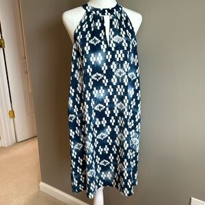 Aqua Trapeze Dress Small